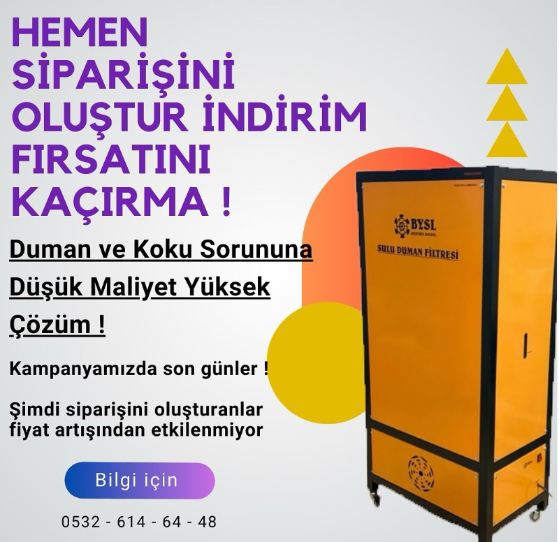 SULU DUMAN FİLTRESİ Broşürü