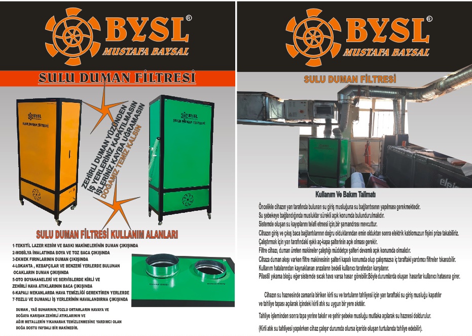 BYSL MUSTAFA BAYSAL SULU DUMAN FİLTRESİ